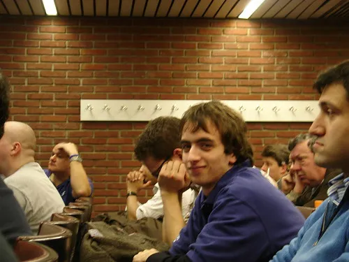 Me at the Fedora DevRoom